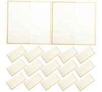 HOMSFOU 20hojas Papel De Lija Para Envolver Flores Material Para Flores Por Paquete Papel Decorativo Para Envolver