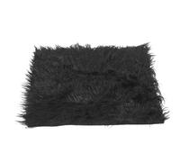 HOMSFOU 2piezas Alfombra Fotográfica para Bebés De De De Fotografía para Recién Nacidos Negro Accesorio para Sesiones De De De