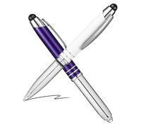 HOMSFOU 2piezas Bolígrafo Táctil Punta De Lápiz Bolígrafo Metálico para Pantalla Táctil Lápiz Capacitivo para Oficina y Hogar