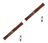 HOMSFOU 2piezas Correa De Reloj De Auténtico De Resistente y Elegante Compatible y Watch Para Uso Diario y Ocasiones Especiales