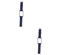 HOMSFOU 2piezas Correa De Reloj Inteligente Para Gear Reemplazo y Fácil De Instalar Accesorio Para Dispositivos Wearables
