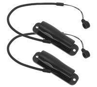 HOMSFOU 2piezas Cuerda Retráctil con Base para Bolígrafo Lanyard Elástico para Lápiz Capacitivo Soporte De Bolígrafo Antideslizante De Unidades Cuerda y Anillo
