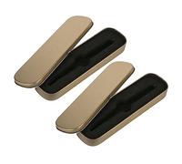 HOMSFOU 2piezas Estuche De Lápices para Caja De Almacenamiento Portátil De Contenedor De Papelería Diseño Simple y Práctico Protección para Utensilios Escolares