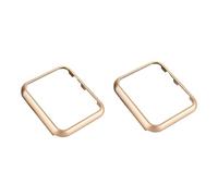 HOMSFOU 2piezas Funda Protectora De Para Diseño Elegante Resistente Arañazos y Total Botones Color Dorado