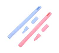 HOMSFOU 2piezas Fundas De para Lápiz Táctil De Compatibles Pencil De ª Generación Accesorios para Lápiz Táctil Rosa Azul