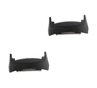 HOMSFOU 2piezas Smartwatch Buckle Clip De Piel Para Gear Conector De Correa y Elegante Negro Fácil Instalación y Remoción Accesorio Práctico Para Relojes Inteligentes