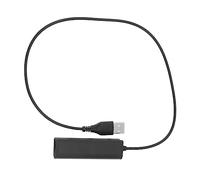 HOMSFOU 3 Piezas por Pieza Cable Adaptador Controlador De Módem Externo Juego De Ordenador Convertidor Rj9 a USB Adaptador USB c D722u Accesorios Auricular Avión Auxiliar El Plastico Black