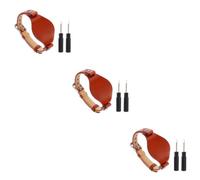 HOMSFOU 3 Pulseras De Cuero Para Mujer Ideales Para Deportes Citas Reuniones Y Ocasiones Especiales.