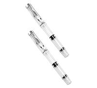 HOMSFOU 3 Series Pinceles Caligrafía Reutilizables Set Unidades Con Cepillo De Artificial Transparente Para Dibujo Y Escritura Portátil Para Estudiantes Y Artistas 2 Piezas X 3