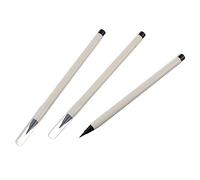 HOMSFOU 3 Series Pinceles Recargables Para Caligrafía Profesional Cepillos De Escritura Sumi Para Artistas Estudiantes Y Principiantes Diseño Resistente Y Suave Para Dibujo Y 3 Piezas X 3