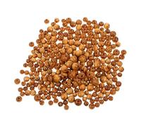 HOMSFOU 300 Piezas Wooden Round Beads Smooth Holes Hair Accessory Craft DIY Jewelry Making For Macrame Bracelets And Educational Toys