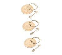 HOMSFOU 3juegos Tarjetas Mensuales De Madera para Bebés Conjunto De Anuncio De Nacimiento Accesorios Fotográficos para Compartir Crecimiento Redes Sociales Diseño Natural y Acabado De