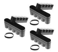 HOMSFOU 3piezas Caja De Almacenamiento De Películas Fotográficas Estuche Protector De Plástico Duro Portátil y Ligero para Transporte De Carretes De Cámara De Unidades