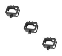 HOMSFOU 3piezas Funda Protectora para Cámara Resistente Golpes y Desgaste con Zapata Fría y Apertura Lateral para Carga Diseño De Instalación Deslizante