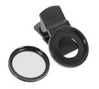 HOMSFOU 3piezas Lente Cpl Circular Polarizador Clip Teléfonos Móviles Filtro De Densidad Neutra para Fotografía De Movimiento y Paisajes