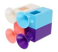 HOMSFOU 4 embudos de pintura de diamantes, embudo de estrás, embudo de purpurina, organizador de pintura, suministros de manualidades, embudo de perlas de plástico