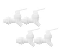 HOMSFOU 4 juegos de espigas de agua reemplazables para cubos de agua fría, grifos de bebidas domésticas resistentes al desgaste, válvula de cubo multifunción para hacer vino y uso en fiestas