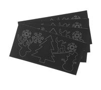 HOMSFOU 4 Piezas Parches Autoadhesivos de Ropa de Parches Decorativos para Reparación y Embellecimiento de Chaquetas y Abrigos Diseño Único y Conveniente para Cubrir y Manchas