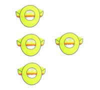 HOMSFOU 4 Uds Accesorios para Casco Sombra para Casco ala De Sombrero A Prueba De Sol Sombrero De Seguridad Cortina para Cubierta De Sombrero De Construcción Visera De