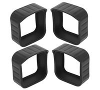 HOMSFOU 4piezas Funda De Silicona para Cámaras De Seguridad Resistente La Intemperie Protector Exterior Compatible Protección Total contra Arañazos y Suciedad