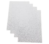 HOMSFOU 4piezas Manualidades de Pendientes DIY Adornos para Manualidades Decoración de Coches DIY Cinta Autoadherente de Gemas de Imitación Brillantes de Cristal Uso Hogar Fiestas y Acceso