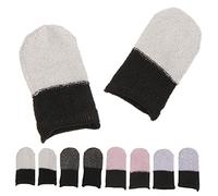 HOMSFOU 5 Pares De Cunas Antideslizantes para Juegos Fundas para Dedos para Juegos Fundas para Dedos para Juegos De Teléfono Protector De Pulgar Guantes para Juegos con Pantalla