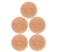 HOMSFOU 5 Piezas de Bolas de Futbolín de Madera Reemplazables de 32mm para Mesa de Futbolín Mini Balones Resistentes para Juego Interior Accesorio Duradero y Fácil de Usar