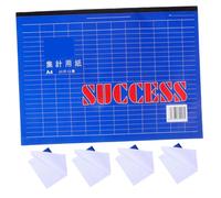 HOMSFOU 5 Piezas Formulario De Registro De Inventario Libro De Planificador De Presupuesto Cuaderno De Finanzas Cuaderno Planificador Libro De Documento Contable Papel Azul