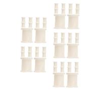 HOMSFOU 5 Series Anillo De Tapa De Goma Para Ruedas Inserto De Casquillo Para Ruedas Insertos De Casquillo Para os Para os De Vástago De 10 piezas x 5