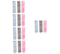 HOMSFOU 5 Series Bolso De La Firma Manga Bolsa Computadora Portátil Bandas Elásticas Titular De La Pluma del Cuaderno Soporte De Pluma De Banda Elástica Color Aleatorio 3 Piezas X 5