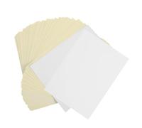 HOMSFOU 50 Papel Autocopiante para Formularios de Pedidos y Registros Comerciales, Papel que Ahorra Resultados Claros y Consistentes