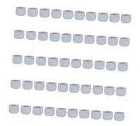 HOMSFOU 50piezas Protección para Patas De Silla Fundas De Silicona Unids Sillas Tipo Fácil De Instalar