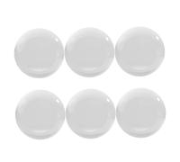 HOMSFOU 6 Piezas Tope de Puerta Autoadhesivo de Silicona Transparente de de Muro Reutilizables para Absorción de y Sonido para Puertas Muebles y Refrigeradores