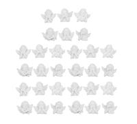 HOMSFOU 60 Piezas Accesorios de Resina para Decoración de Funda de Móvil Estilo Barroco Diseño de Ángeles para Manualidades DIY Embellecedores Pequeños Seguros y Duraderos