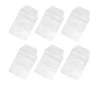 HOMSFOU 6piezas Delanteros De PVC para Guardar Bolígrafos y Tarjetas Protector De Bolsillo para Camisa De Hombre y Organizador De De