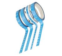 HOMSFOU 8 Piezas Washi de Planificación y Horaria Decorativa para Scrapbooking y Organización Eficiencia Gestión del Fondo Azul