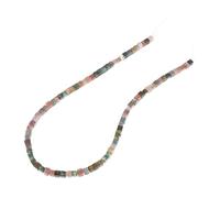 HOMSFOU 85 Cuentas Cuadradas Dispersas Para Hacer Joyas Cristales De Cuarzo Cuentas A Granel Cuentas De Piedra Para Pulseras Cuentas De Cuentas Espaciadoras Cubos