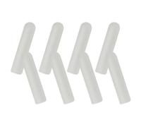 HOMSFOU 8piezas Puntas de Cordones Noctilucentes de Plástico para Zapatillas de Tapas para Finales de Cordones Accesorio DIY y Fácil de Usar