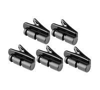 HOMSFOU Abrazaderas para Cables de Micrófono y Auriculares, Clips Grandes de Fijación, Material Abc y Pc, Color de Moda, 5 Piezas, Accesorio Práctico para Sujetar Cables en Ropa, Uso