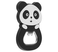 HOMSFOU Abridor de Botellas Magnético con Diseño de Panda Herramienta Práctica para Cerveza Imán para Frigorífico Accesorio Decorativo y Funcional para Fiestas y Regalos