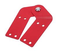 HOMSFOU Accesorios de bisagra de escalera plegable de acero para ático, kit de repuesto con tornillos antideslizantes para una mayor estabilidad, reducción de ruido y fuerte soporte de carga en