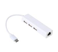 HOMSFOU Adaptador Ethernet Tipo c Rápida Concentrador USB c Compatible con Gamepad USB Ssd Transferencia De