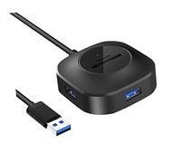 HOMSFOU Adaptador USB Multipuerto Extensión De Línea para Cargador USB Concentrador Lector De Desconcentrador De Cables