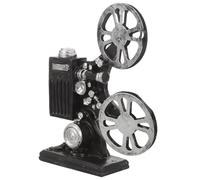 HOMSFOU Adorno Coleccionable de Proyector de Resina Retro, Estatua Decorativa para Aficionados al Cine Antiguo, Adecuado para Decoración Vintage Hogar