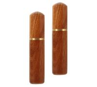 HOMSFOU Agitadores de Café Espresso 2 Piezas, Aguja de Acero Inoxidable y Madera, Batidor Portátil para Remover y Distribuir Polvo de Café, Herramienta Profesional para Cafeterías, Uso