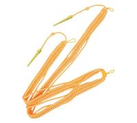 HOMSFOU Aiguillette Trenzada Tradicional para Uniforme Cuerda Ligera y Duradera con Colgante de Plástico Accesorio Formal para Ceremonia Graduación y Actuaciones Diseño Retro de Cuerda