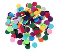 HOMSFOU Almohadillas para Aroma de 170 Piezas, Almohadillas Difusoras Pequeñas de Fibra de Poliéster, Mezcla de Colores, Repuesto para Collares Difusores de Aceite Color Aleatorio