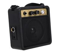 HOMSFOU Amplificador de Guitarra Acústica Mini Amplificador para Guitarra Eléctrica Adaptador de Cable de Audio de Altavoz de 5 w Práctica Versátil