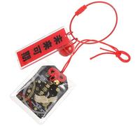HOMSFOU Amuleto Japonés Omamori Suerte y Protección, Bolsa de Bendición Tradicional de Tela Cordón para Colgar, Accesorio de Buena Fortuna para Estudios y Salud, Obsequio Cultural