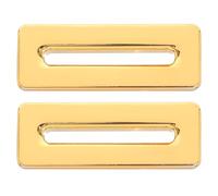 HOMSFOU Anillo de Ajuste para Tapa de Rebose del Lavabo, 2 Unidades de Cubiertas Antidesbordamiento para Fregadero de Baño y Cocina, Fácil Instalación y Prevención de Derrames en Lavabos